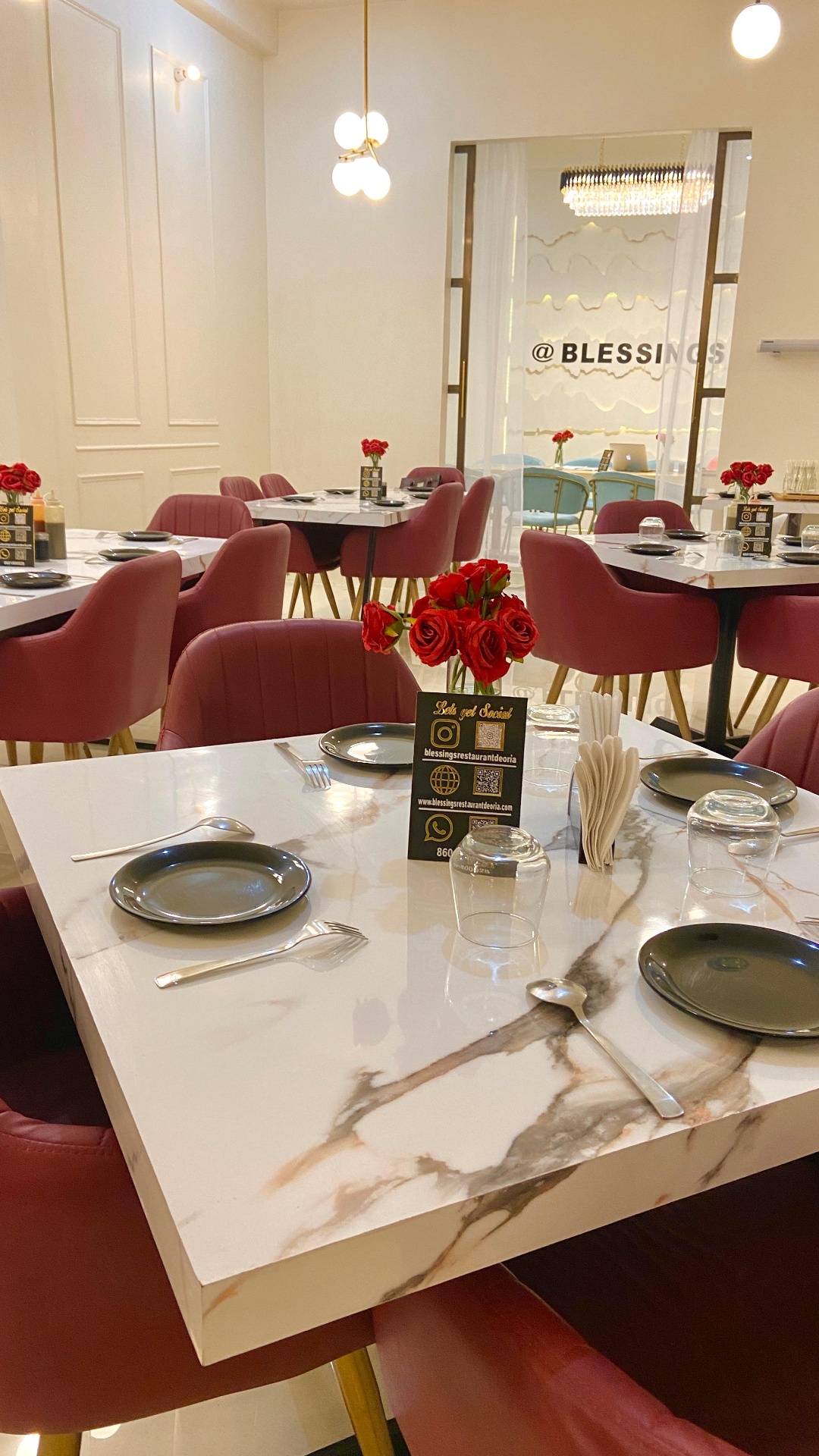 Blessings · Restaurant floor